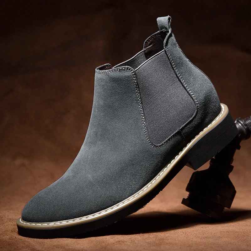 Bota Elevatto - Aumenta Altura 8cm - 'Grey'