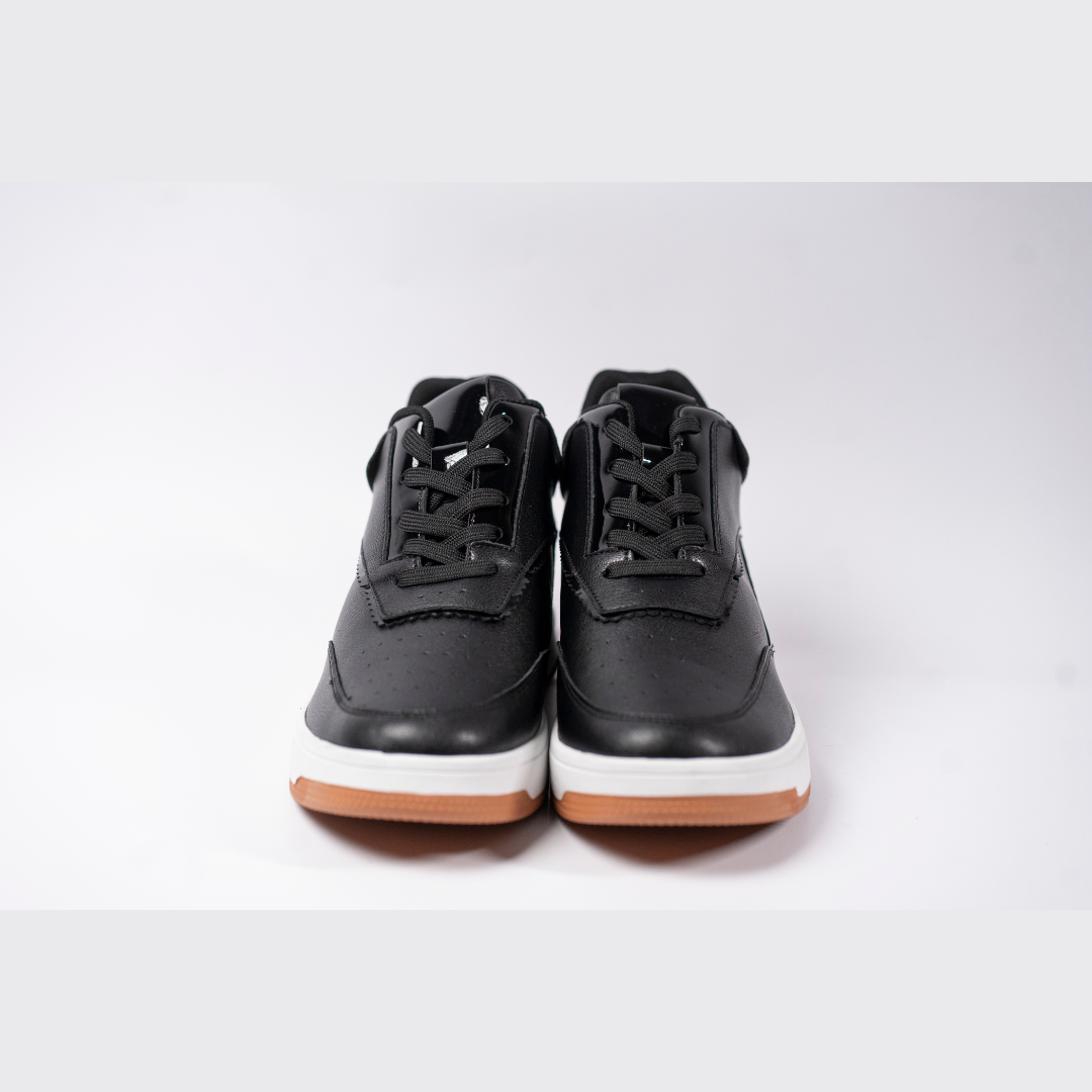 Tênis Casual Alto Boost - Aumenta Altura 10cm 'Black'