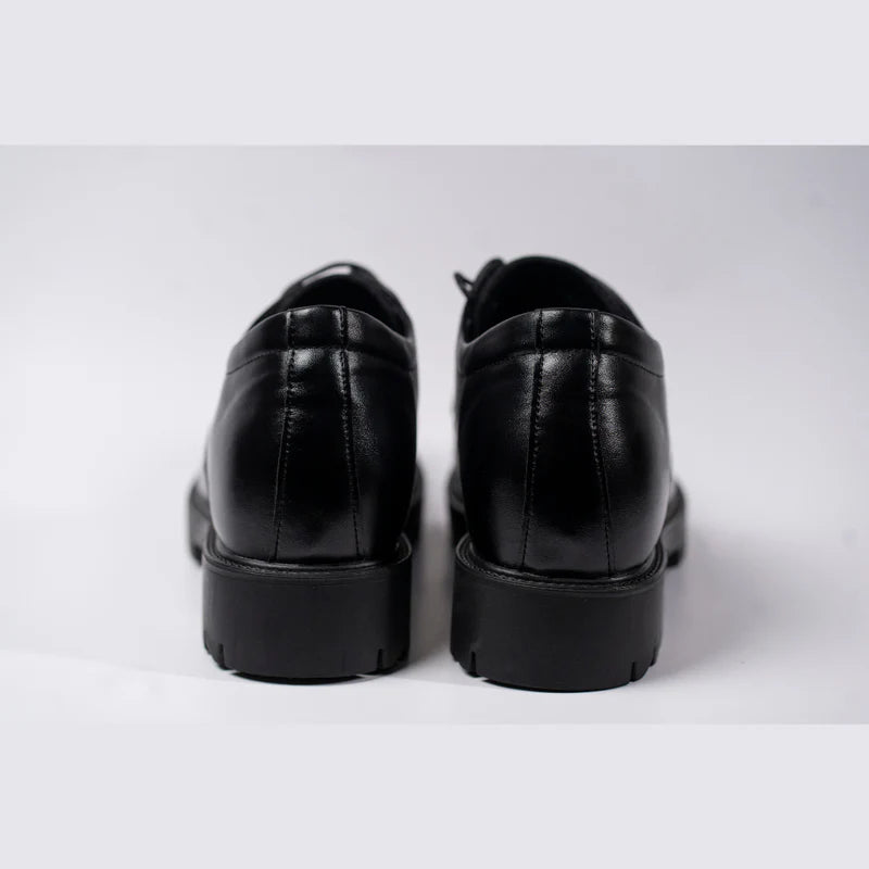 Sapato Social Luxalt - Aumenta Altura 6cm 'Black'