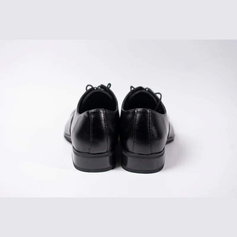 Sapato Social Luxalt - Aumenta Altura 6cm 'Black'