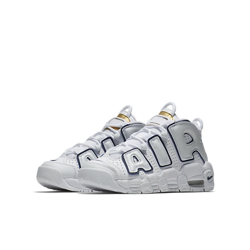 AIR MORE UPTEMPO 'WHITE NAVY GOLD'