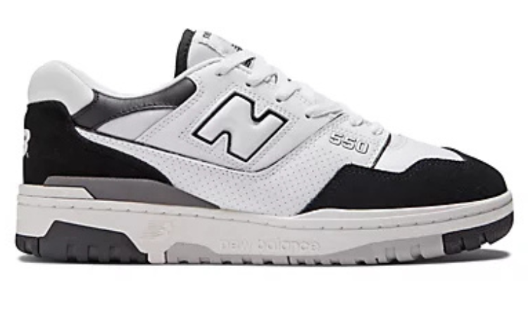New Balance 550 GS White Black Rain Cloud