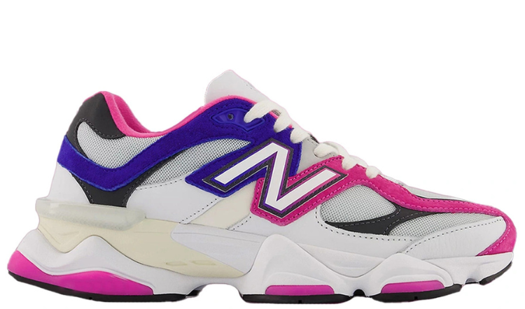 New Balance 9060 White Pink Blue Restock