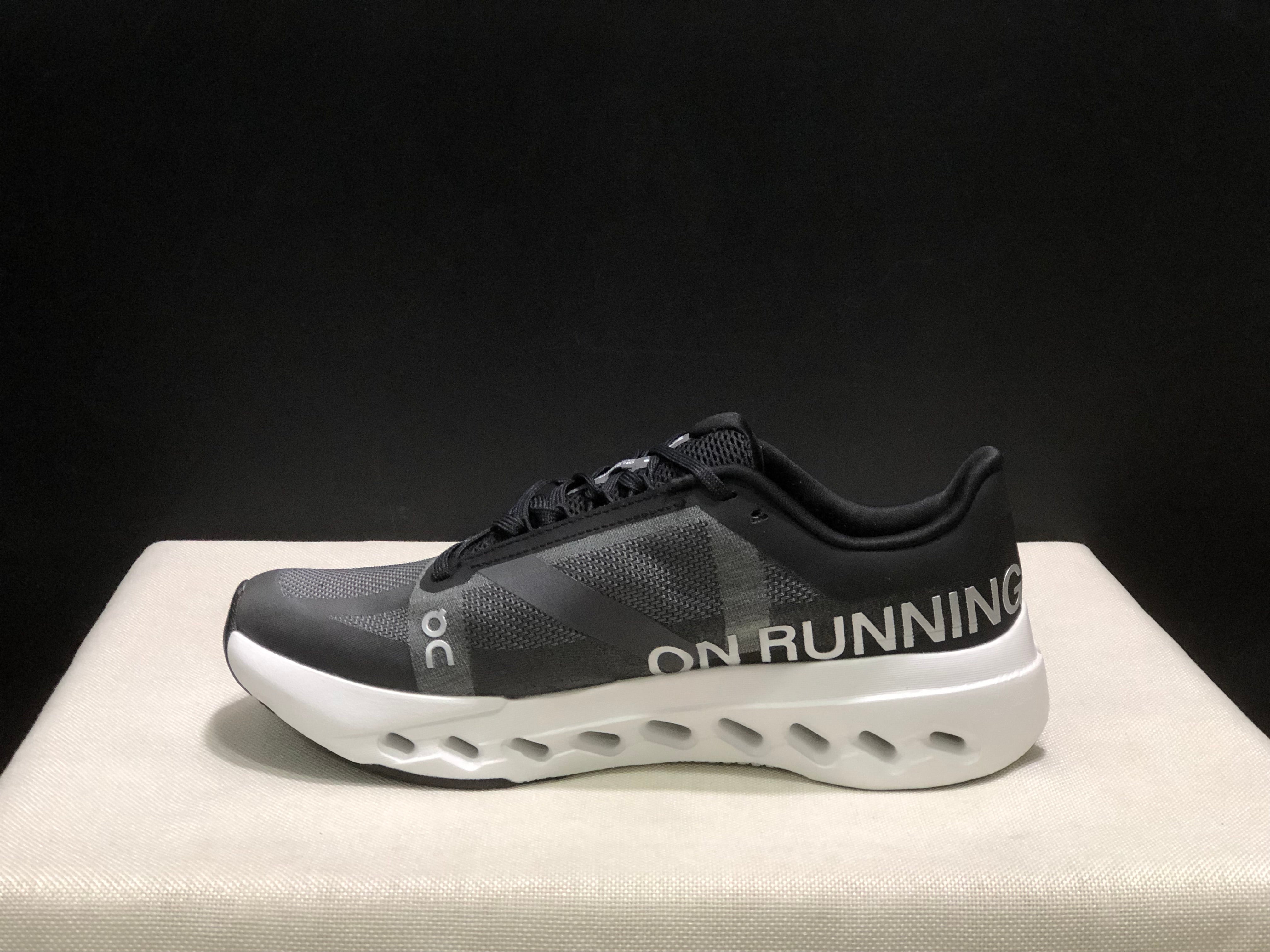 On Cloudsurfer Next 'Black- Sole White'