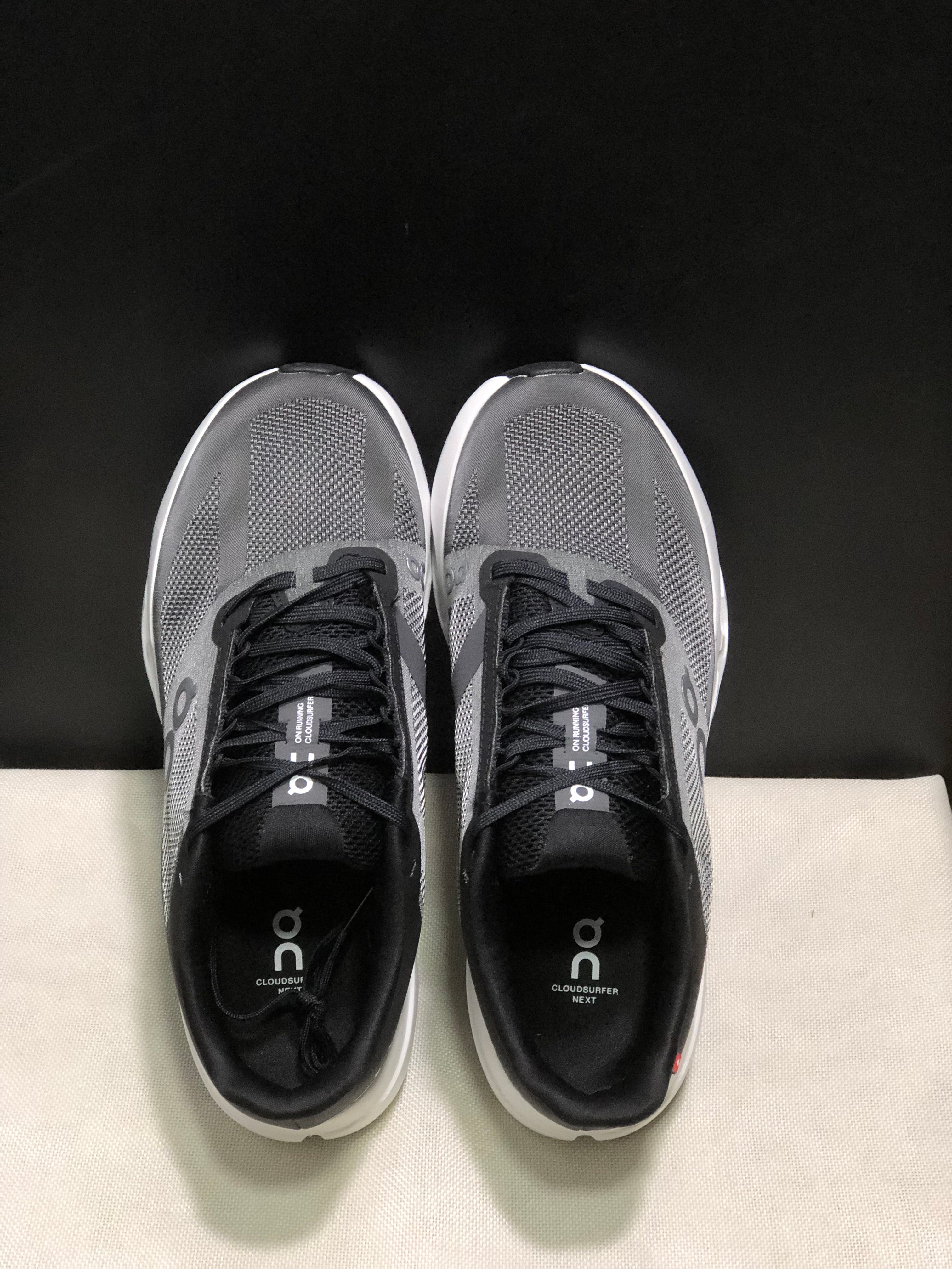 On Cloudsurfer Next 'Black- Sole White'