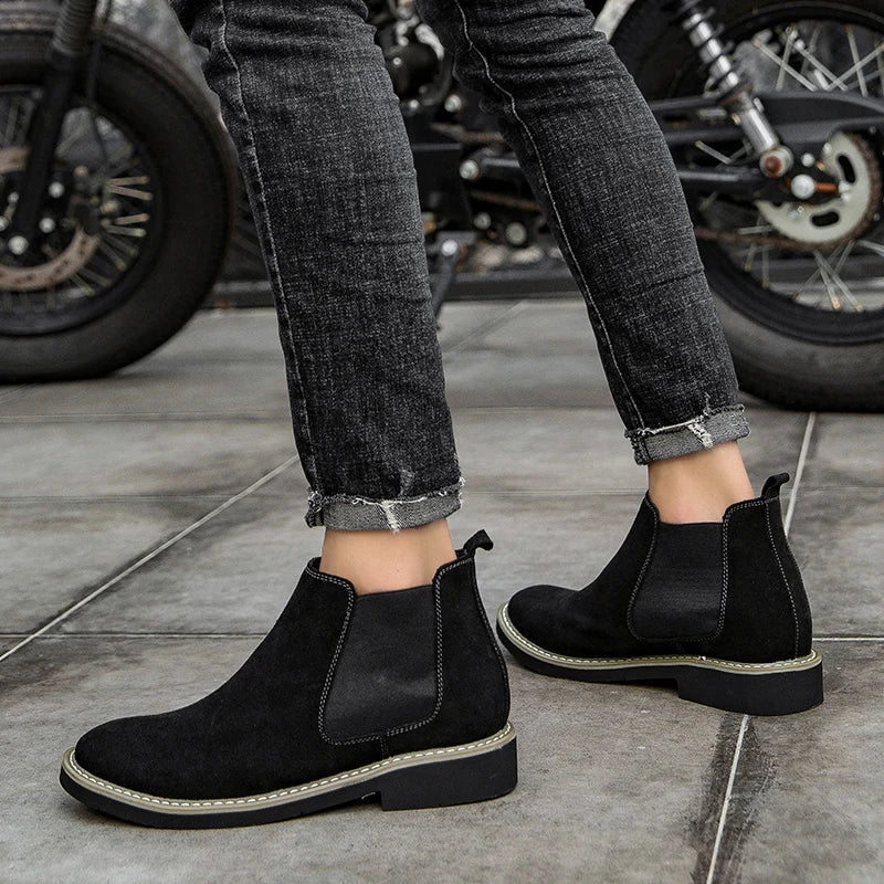 Bota Elevatto - Aumenta Altura 8cm - 'Black'
