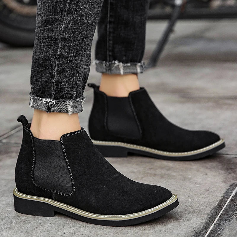Bota Elevatto - Aumenta Altura 8cm - 'Black'