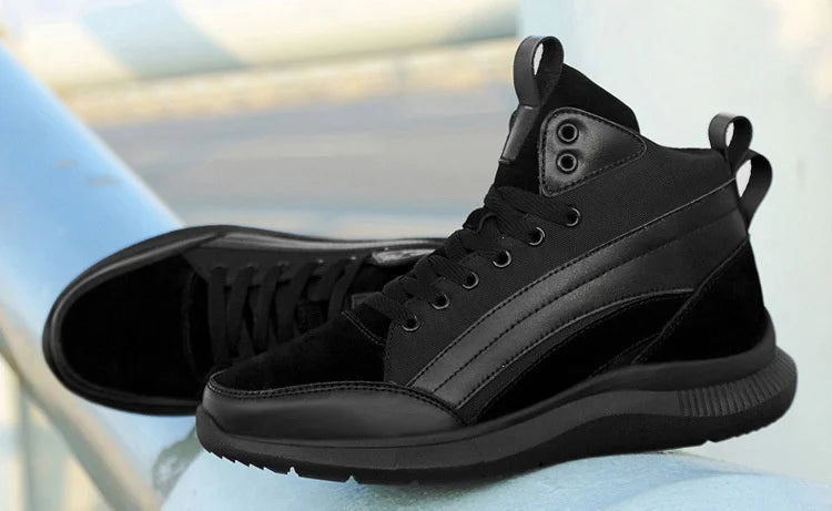 Tênis Casual Shadowlift - Aumenta Altura 10cm - "Black"