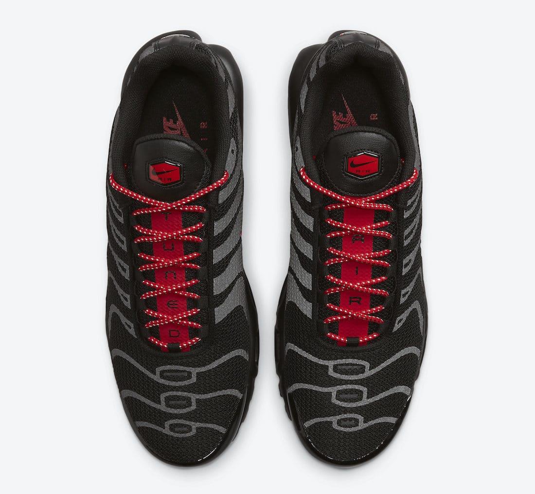 Air Max Preto Refletivo Plus TN