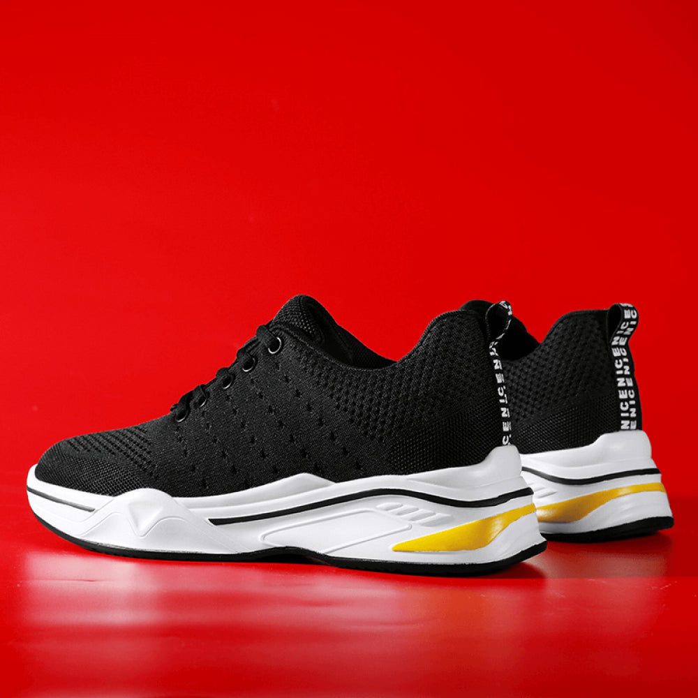 Tênis Esportivo SkyRun - Aumenta Altura 8cm 'Black'