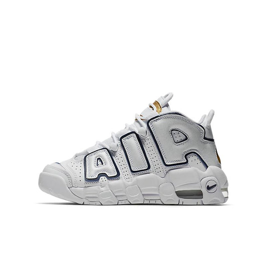 AIR MORE UPTEMPO 'WHITE NAVY GOLD'