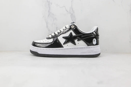 BAPE STA  'BLACK WHITE'