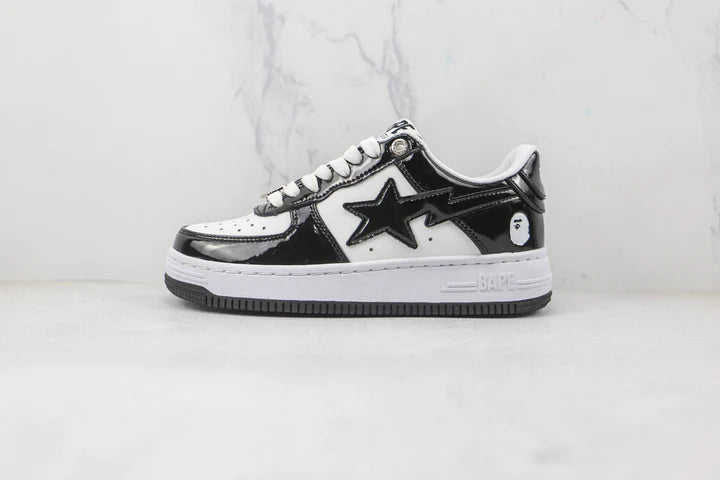 BAPE STA  'BLACK WHITE'