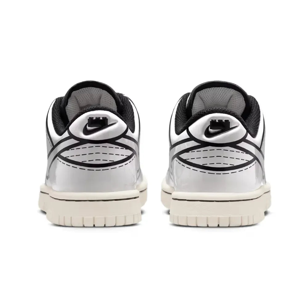 LEGO x Nike Dunk Low GS Sail Black Rush Red
