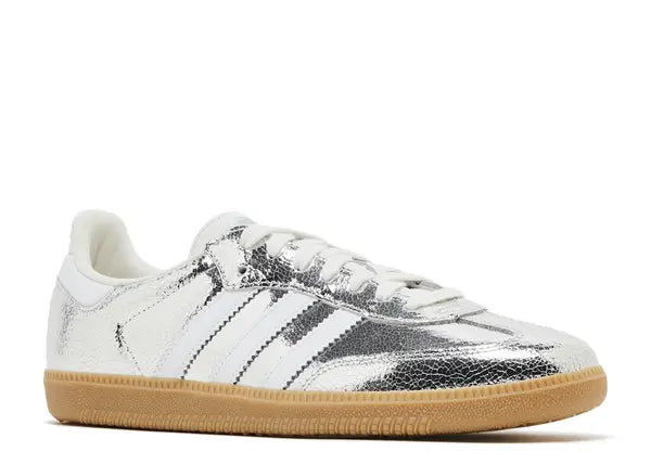 Samba OG 'Cracked Metallic Pack - Silver'