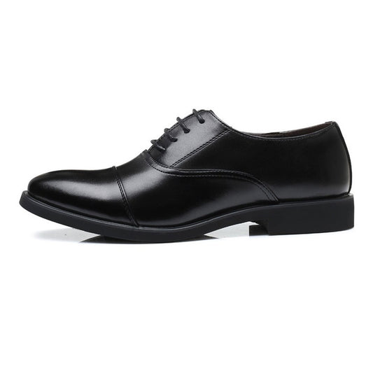 Sapato Social Luxalt - Aumenta Altura 6cm 'Black'