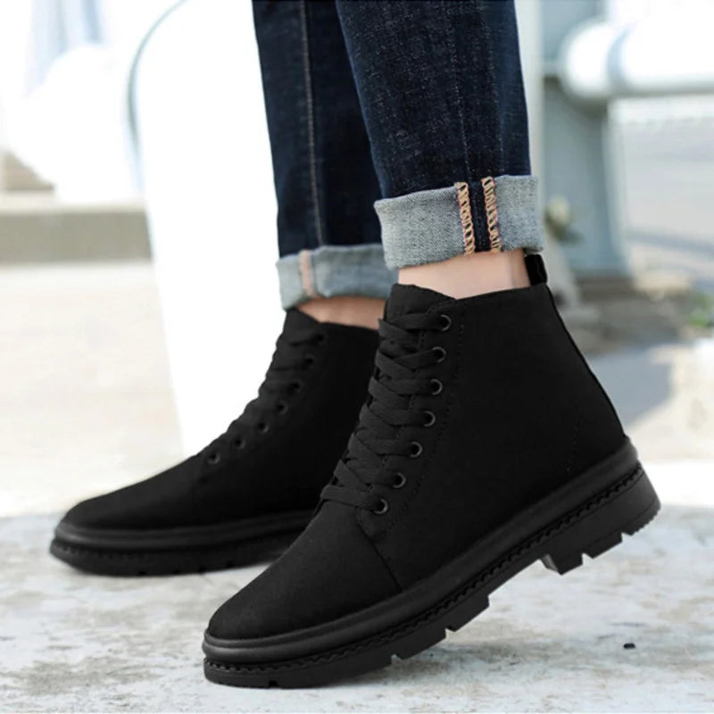 Bota Shadow - Aumenta Altura 10cm - 'Black'