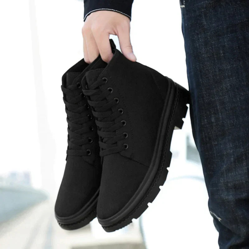 Bota Shadow - Aumenta Altura 10cm - 'Black'
