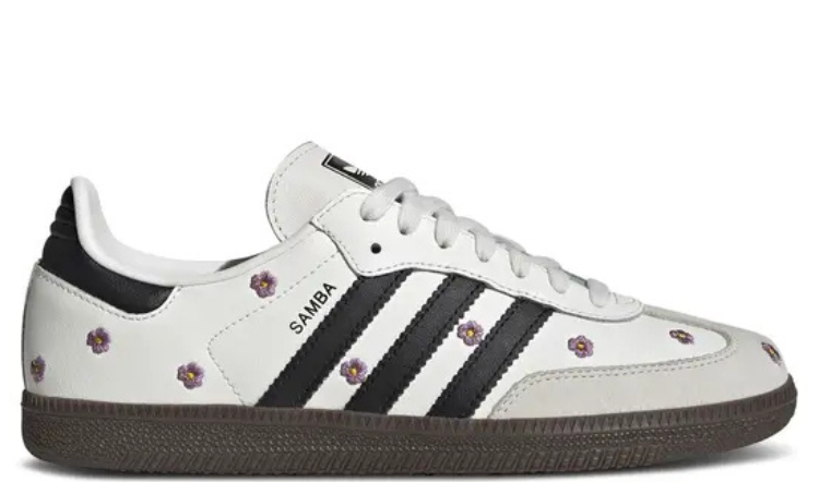 Samba OG 'White Floral Embroidery'