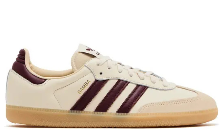 Samba OG 'Wonder White Shadow Red Gum'