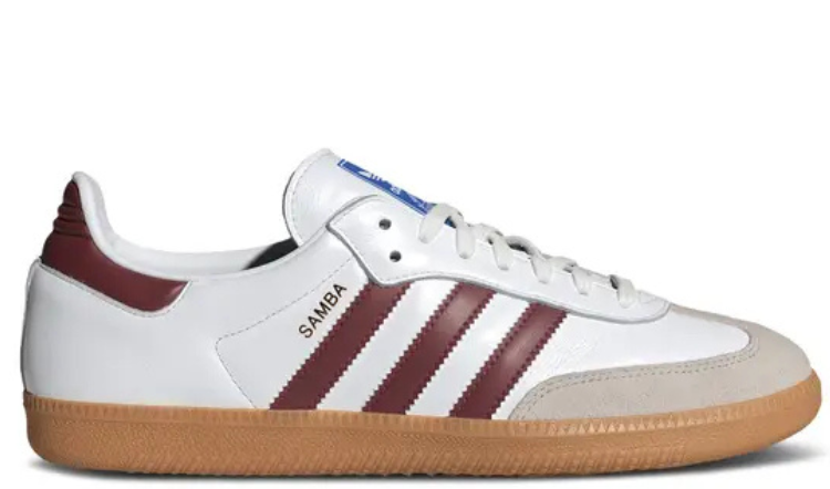 Samba OG 'White Burgundy Gum'