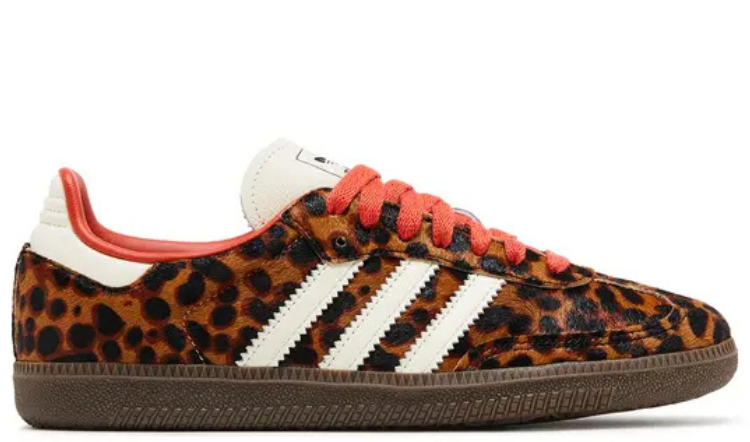 Samba OG 'Cheetah Pack - Preloved Red'