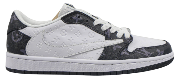 fragment x Travis Scott x Air Jordan 1 Low Gucci TS 'Black white'