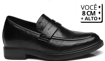 Sapato Social Elevato Loafer - Aumenta Altura 8cm
