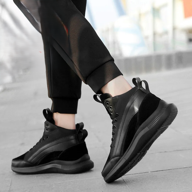 Tênis Casual Shadowlift - Aumenta Altura 10cm - "Black"